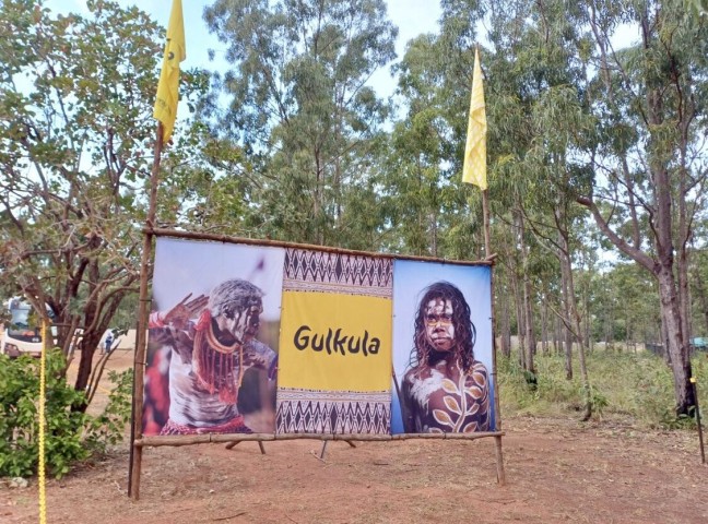 A gulkula sign from Garma