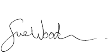 An image of ACNC Commissioner Sue Woodward AM's signature